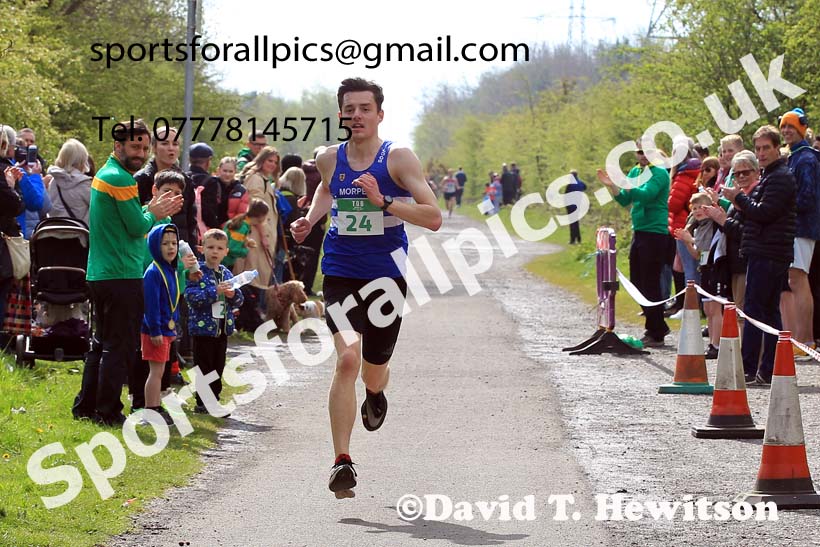 The 2023 Terry O'Gara Memorial 5k Road Race organised by Wallsend Harriers. Photo: David T. Hewitson/Sports for All Pics